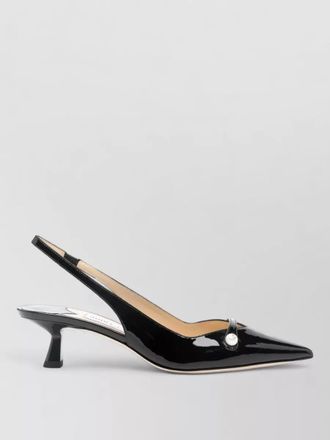 Jimmy Choo London patent leather slingback pumps