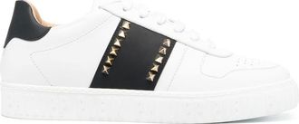 Philipp Plein stud-embellished low-top sneakers - unisex - Rubber/Calf Leather/Calf Leather - 37 - White