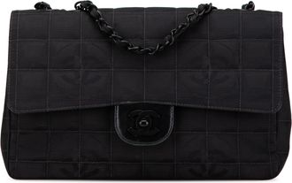 Chanel Pre-owned Womens Quilted Shoulder Bag - Black Textile - One Size
