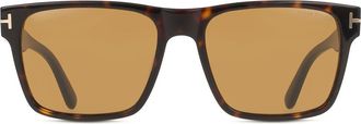 Tom Ford FT1205 CALDER 52E Mens Sunglasses Tortoiseshell Size 55