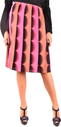 Marco De Vincenzo Dames, Rokken, Veelkleurig, Maat: XS Zijde