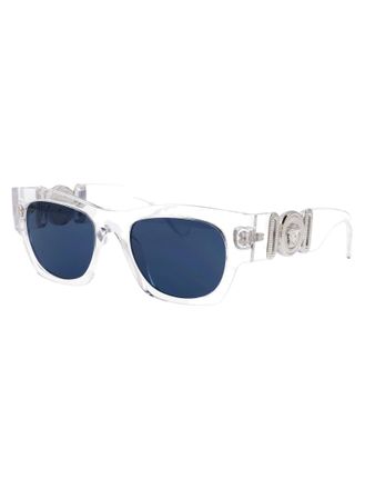 Versace Mens Sunglasses Crystal Injected