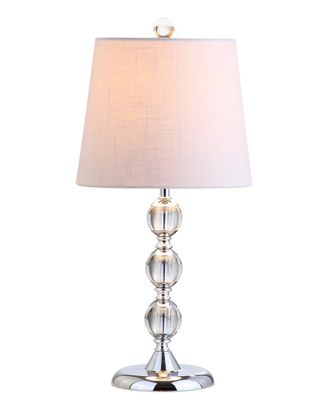 Jonathan Y Designs Jonathan Y Designs Hudson 20In Crystal Mini Table Lamp