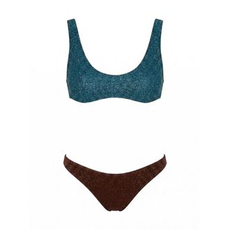 Os&eacute;ree Lumiere Sporty Set - female - Oseree - Bikinis - Multicolor - M - Swimwear