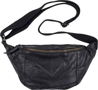 BTF-CPH Bum Bag 100093 - Dames - Heuptassen - Zwart - ONE Size - Leer - Tassen