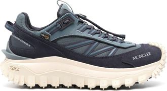 Moncler Trailgrip sneakers - men - Rubber/Calf Suede/Fabric/Fabric - 46 - Blue