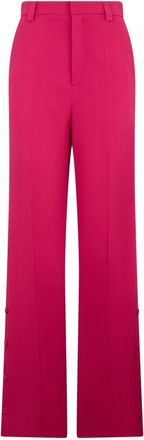 Red Valentino Broeken - Dames - Wijde Broeken - Roze - L - Broeken