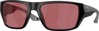 Costa 6S9118 Finlet Polarized 911810 Mens Sunglasses Black Size 59