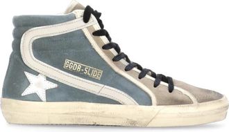 Golden Goose Slide Sneakers - Dames - Sneakers - Blauw - 41 EU - Leer - Schoenen