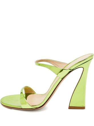 Gianvito Rossi Aura leather sandals - Green