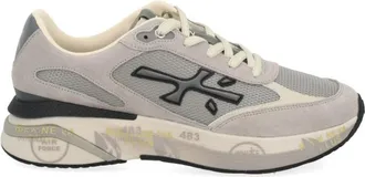 Premiata Grey Logo Sneakers
