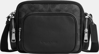 Coach Mens Fletcher Crossbody Bag In Signature Canvas - Multicolour - One Size