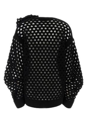 Blumarine Rete Cardigan - Black