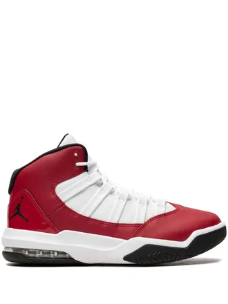 Basket compensée rouge jordan best sale