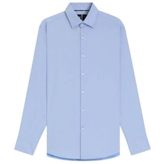 HUGO BOSS Herenoverhemd P-Hank met Oxford- en Kent-kraag (Pastelblauw)