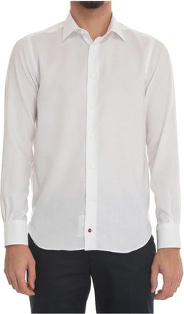 Carrel Overhemd - Heren - Casual Overhemden - Wit - 6XL - Katoen - Overhemden