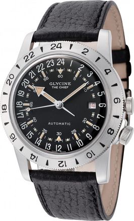Glycine Womens GL0469 Airman Watch - Silver - One Size