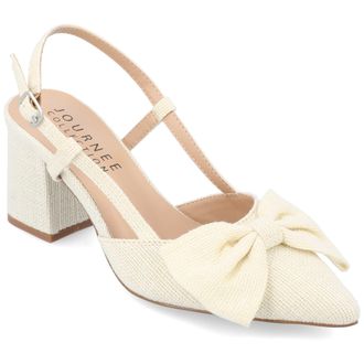 Journee Collection Women & apos;s Tailynn Medium and Wide Width Pumps