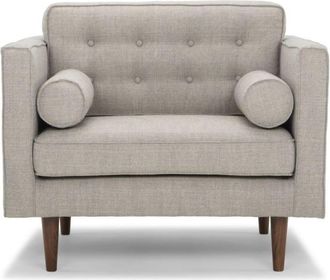 PIB Sillón de tela gris