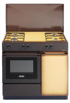 DeLonghi Sgk 854 Nm Cucina Gas Beige, Marrone