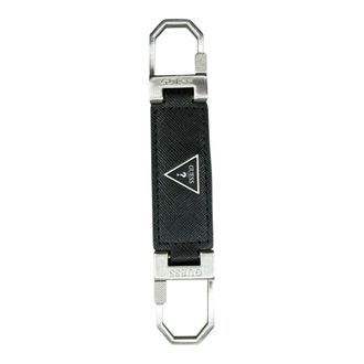 Guess Portachiavi Vezzola Smart 4G Logo - - Accessories - Uomo - Nero - ONE SIZE