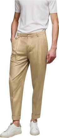 L.B.M. 1911 L.b.m. 1911, Uomo, Pantaloni, Beige, XL, new