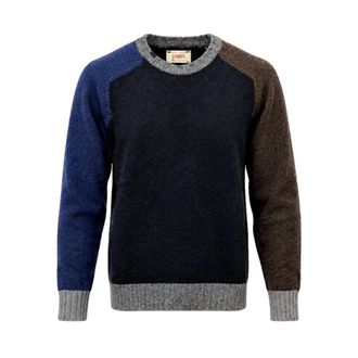 Bob Jersey de Lana Cuello Redondo - Knitwear - Hombre - Azul - XL