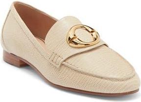 Cole Haan Skylar Loafer in Oat Lizard Prt Leather at Nordstrom Rack, Size 7.5