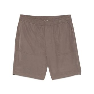 Calvin Klein Casual Shorts, male, Brown, Size: 2XL Soft Modal Drawstring Shorts