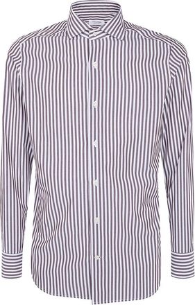 Tintoria Mattei Casual Shirts - Heren - Casual Overhemden - Veelkleurig - M - Overhemden