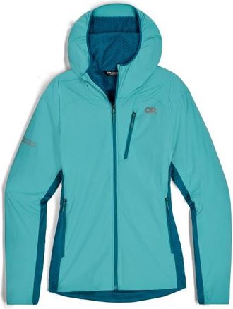 Outdoor Research Deviator Hoodie Hybridjacke für Damen | türkis
