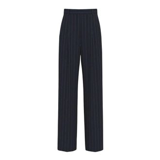Emme Di Marella Pantaloni Baffo - - Trousers - Donna - Blu - M