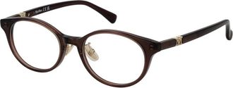 Max Mara Acetate Brillenmontuur - Dames - Brillen - Bruin - ONE Size - Accessoires