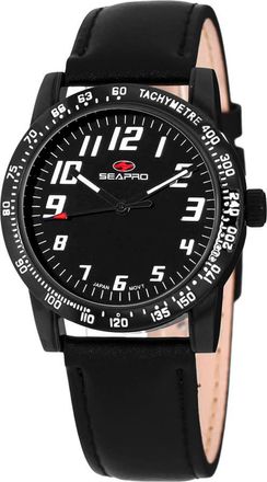 Seapro Bold Quartz Black Dial Ladies Watch SP5214