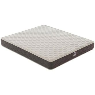 Talamo Italia Materasso matrimoniale West, Supporto per il riposo, Materasso per camera da letto, Sostegno per il sonno, Made in Italy, 190x160 h21 cm, Bianco