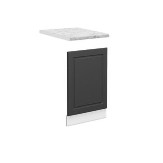 Vicco Panel Frontal Fame-line, Antracita-oro, 45 Cm, Et M&aacute;rmol