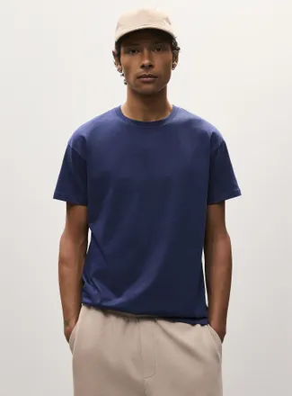 Djab Mens Crew-neck straight T-shirt DJAB 101 Longline fit