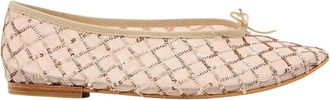 Repetto Beige Bow Ballet Flats - Dames - Ballerinas - Beige - 37 EU - Schoenen