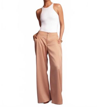 Heroine Sport Clair Wide-Leg Pants In Sand
