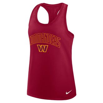 Nike Washington Commanders Primetime Nike Womens Dri-FIT NFL Racerback Tank Top in Red | 03E167P9E-8NT