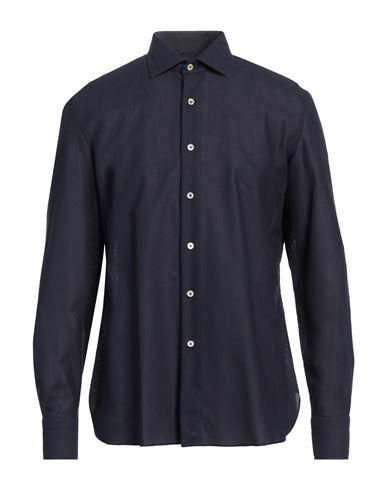 linen Formicola トップス Blue shirt Errico