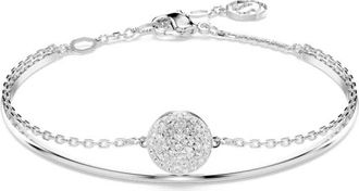 Swarovski Accessoires, Dames, Grijs, ONE Size, Kristal Meteora Armband Elegant Sieraden