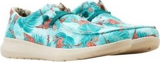 Ariat Mens Hilo Stretch Lace Shoes In Hawaii Time