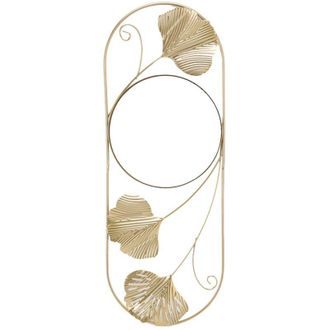 OEM Espejo De Pared De Chapa Met&aacute;lica, Resistente A La Decoloraci&oacute;n, Art&iacute;stico Y Moderno, Decorativo Para Dormitorio, Sala De Estar, Oficina -crezuo