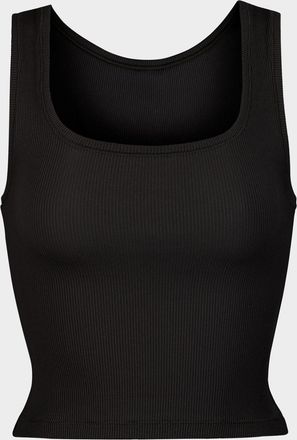 SKIMS Cotton Rib Cropped Tank