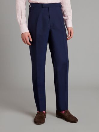 Oliver Brown Mayfair Trousers Fresco - Navy