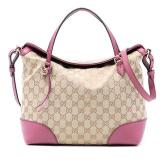Gucci Pre-owned Gucci Medium GG Canvas Bree Satchel Ladies 353120 001998