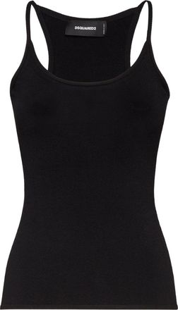 Dsquared2 Canotta con scollo ampio - Nero