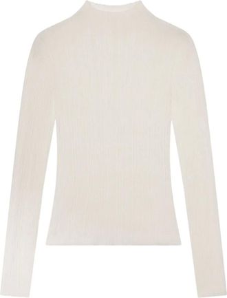 A.L.C. Top a coste a collo alto - Toni neutri