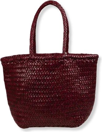 Dragon Diffusion Structured Handheld Tote With Minimalist Aesthetics